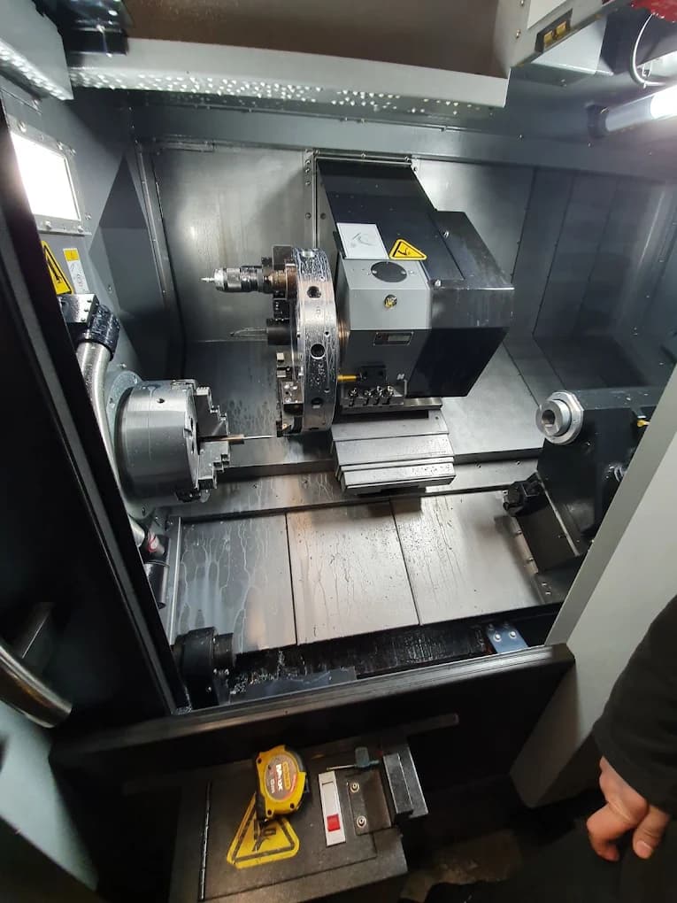 CNC-Drehmaschine im Kamtec-Maschinenpark